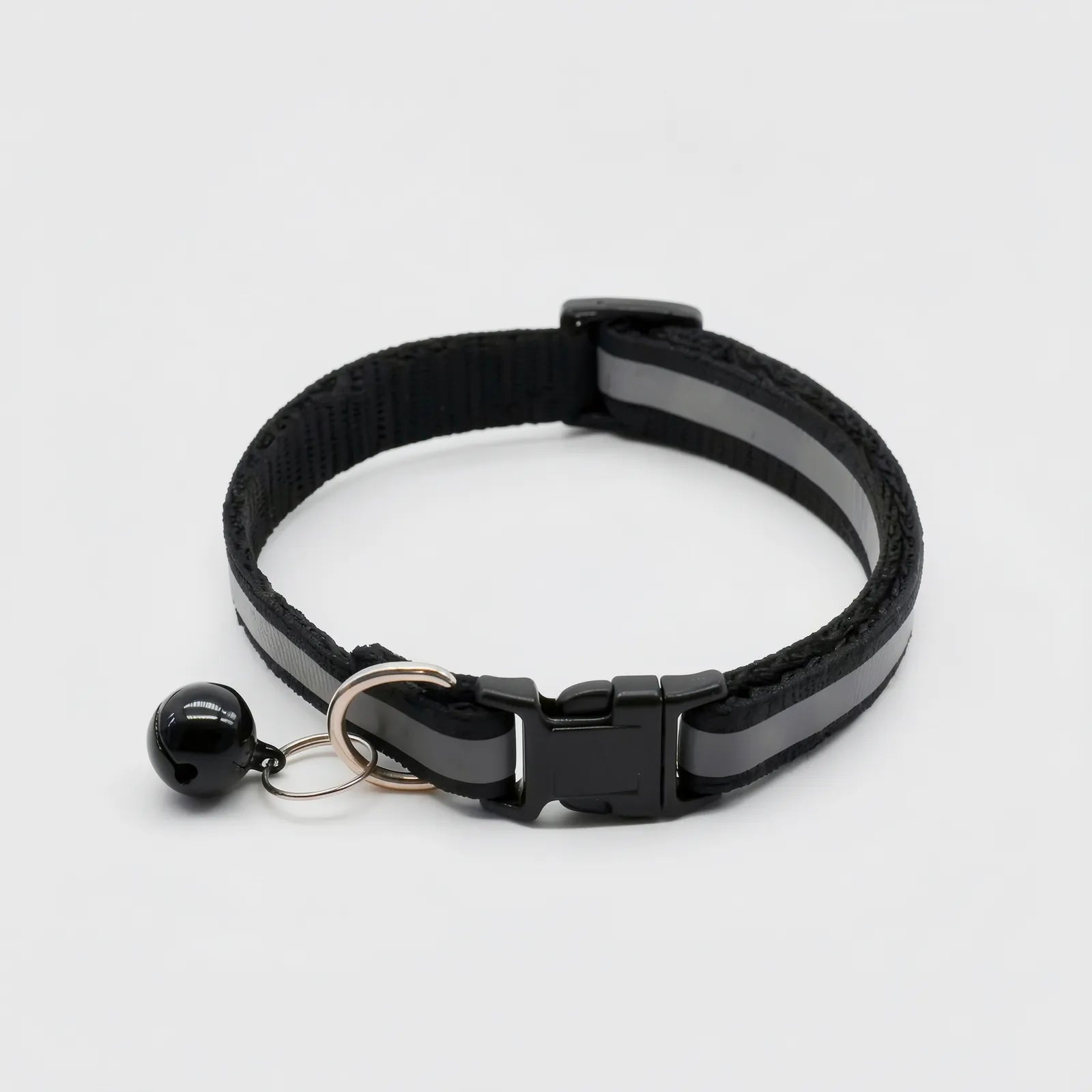 Collier réfléchissant pour chat avec clochette amovible – Line
