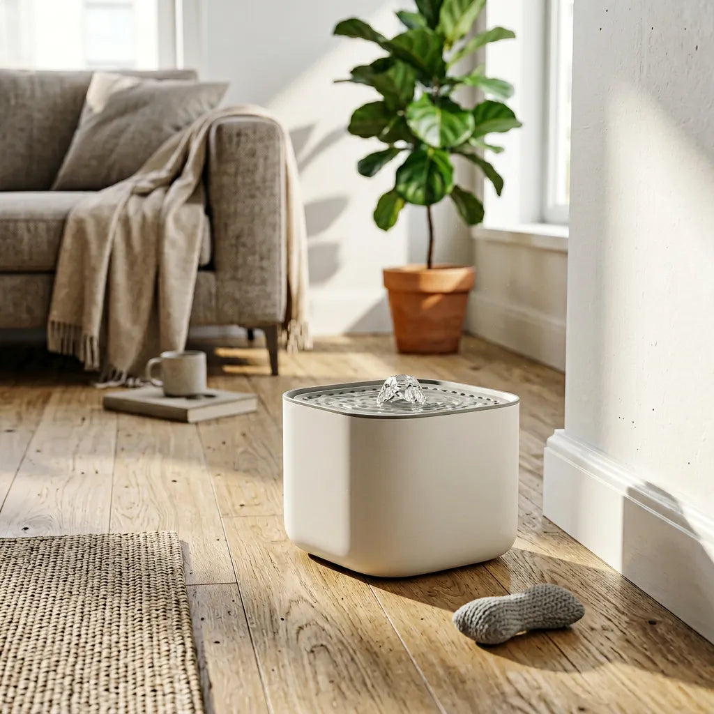 Fontaine à eau pour chat 3 L silencieuse 30 dB USB – Drop
