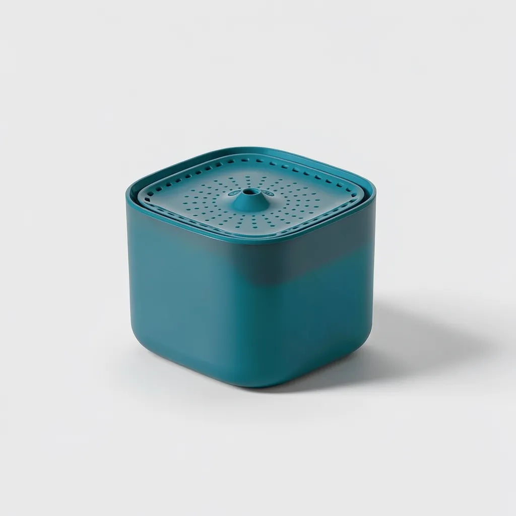 Fontaine à eau pour chiens et chats Animela Drop bleue