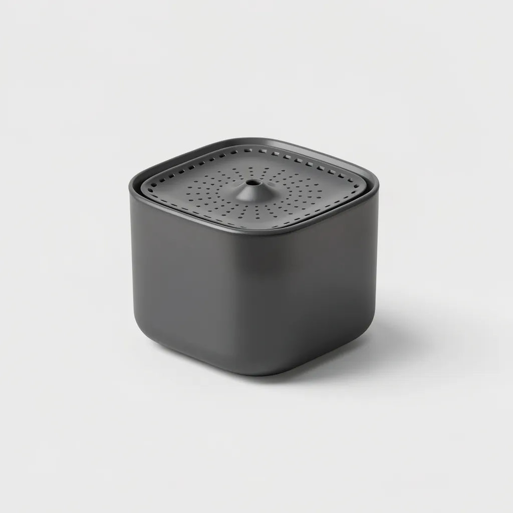 Fontaine à eau pour chat et chien Animela Drop grise