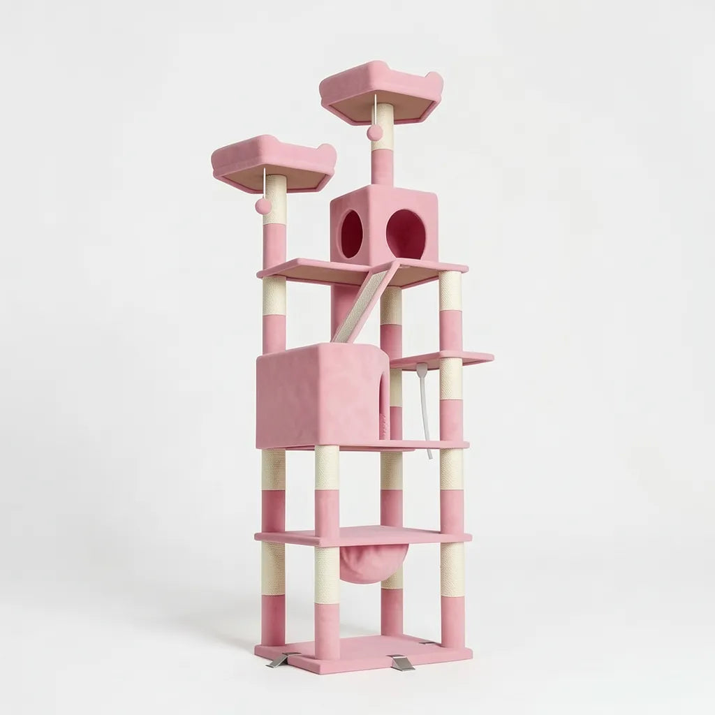 Animela Loft rose arbre à chat