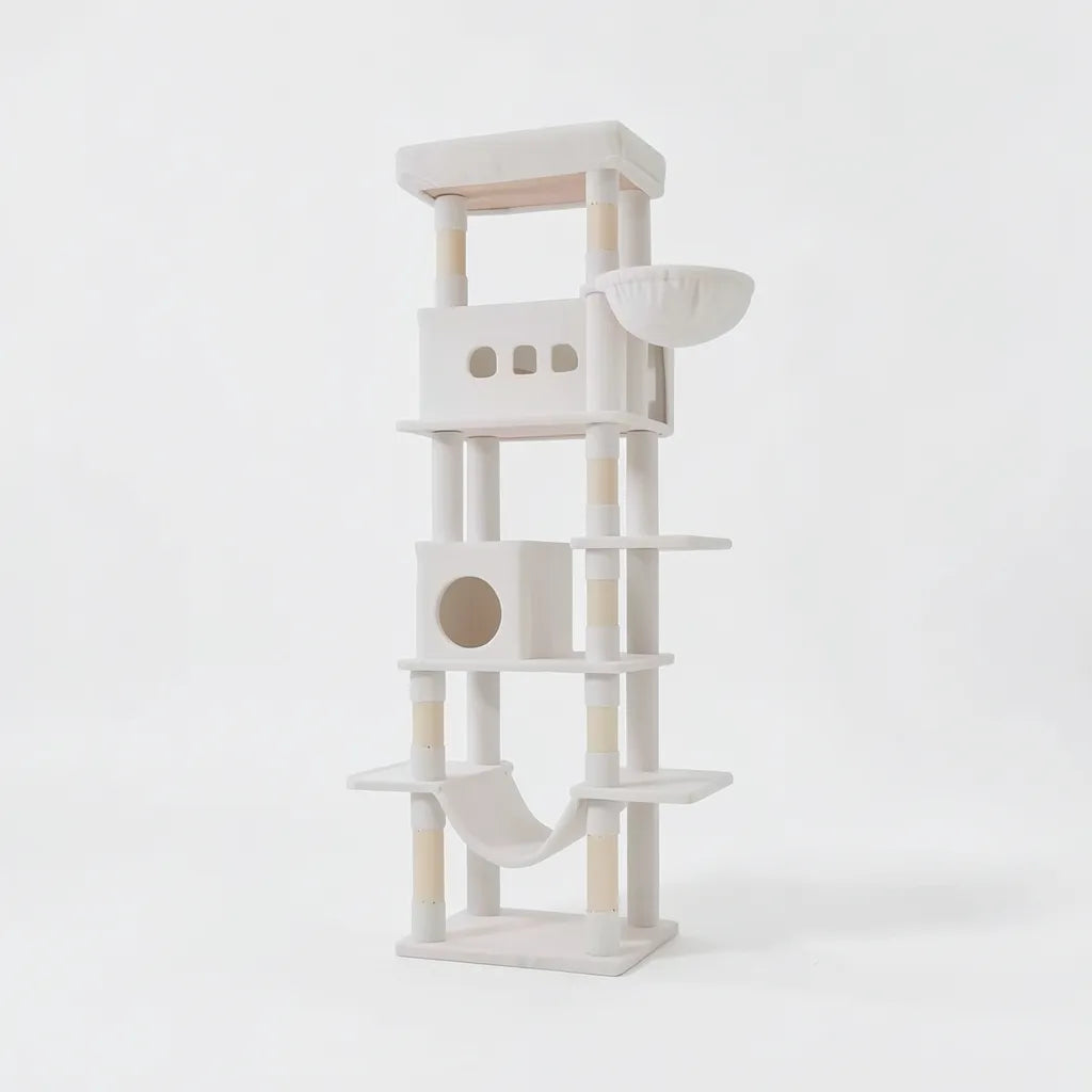 Arbre à chat Animela Nova blanc