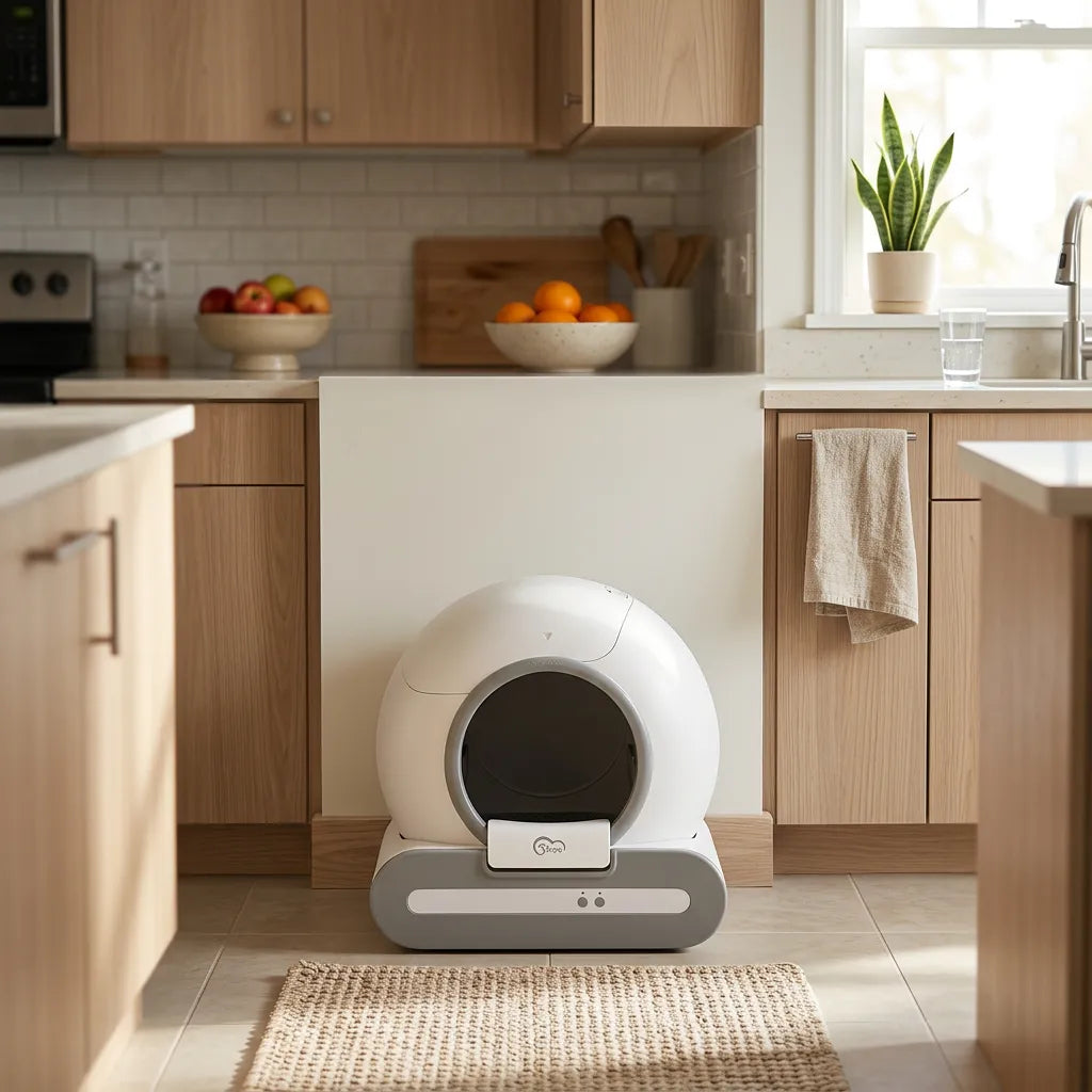 Litière automatique pour chat 56 L Wi-Fi capteurs – Orbit