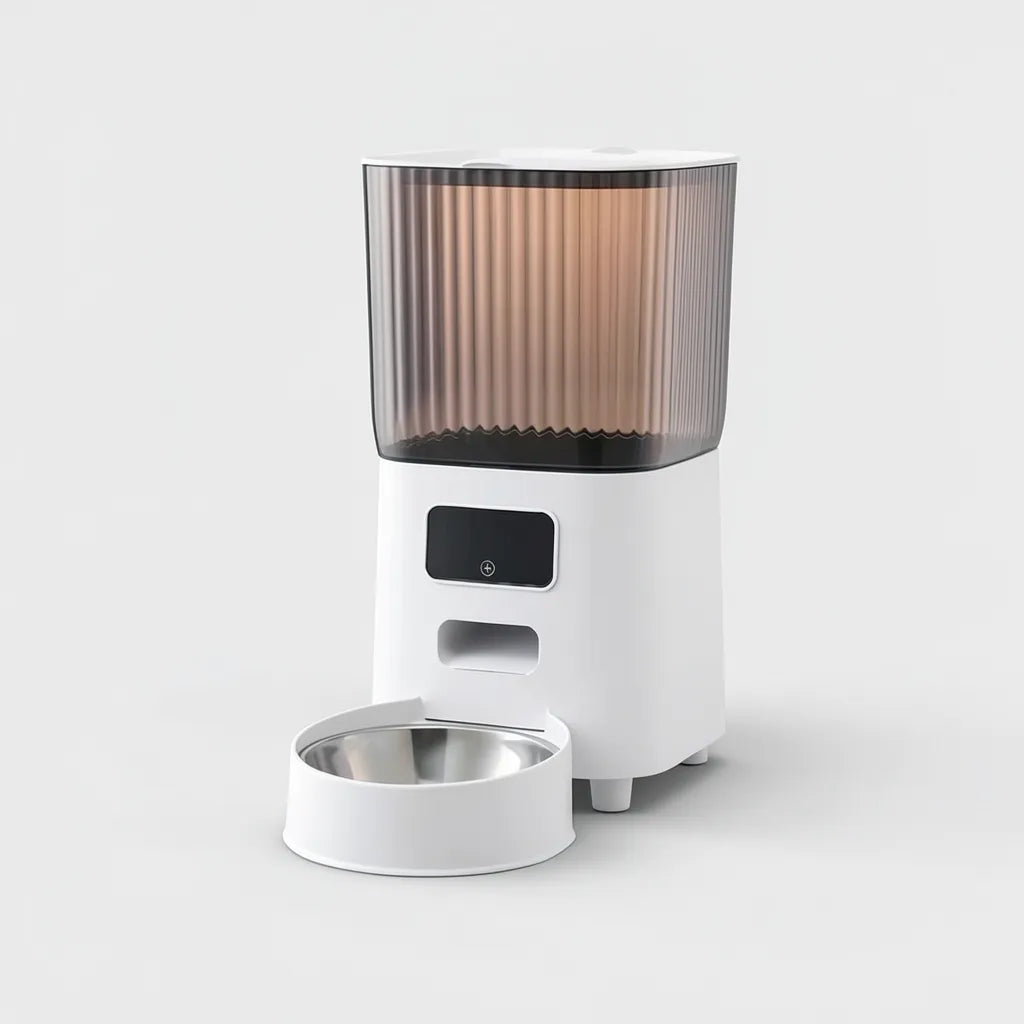 Distributeur automatique pour chiens et chats Animela Pulse blanc