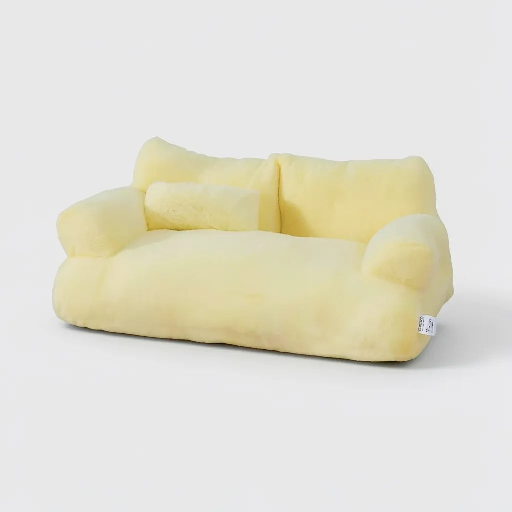 Panier pour chiens et chats Animela Sofa jaune