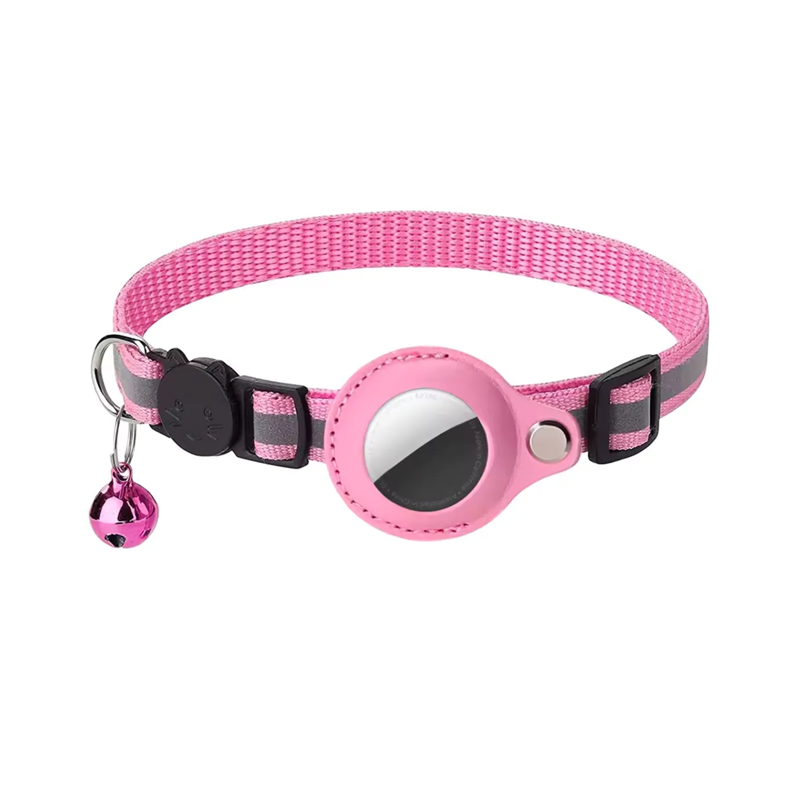 Animela Track rose collier AirTag pour chat
